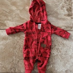 Carter's Fleece Hooded Jumper (new born)